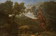 Nicolas Poussin Landscape with Orion or Blind Orion Searching for the Rising Sun oil painting on canvas
